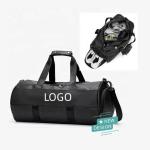 OEM Carry On Travel Bag Waterproof Fitness Bag Dry Wet Separation Exercise