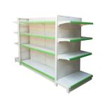 Good Sale Double-Sided Supermarket Shelf Milk White Bearing Good Shelves Multi