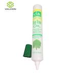 Round PE Shampoo Tube Packaging , Silk Screen Printing Plastic Squeeze Tubes