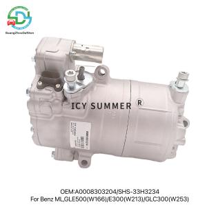 China A0008303204 SHS-33H3234 Hybrid Compressor For Benz ML GLE500 W166 E300 W213 GLC300 W253 factory