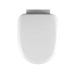 Toilet Seat Cover Solid Color Soft Closing PP Plastic Different Hinge Available