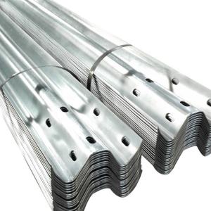China Anti-corrosion Customized Steel Guardrail for Highway Traffic Barrier System factory