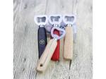 Wooden Handle Stainless Steel Beer Bottle Opener,Unique wooden handle staineless