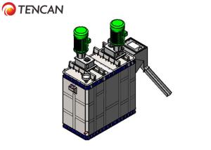 China Tencan 12000L 220KW 4.5-6.5 T/H Capacity Kaolin Grinding Macine, Colliding Cell Mill factory