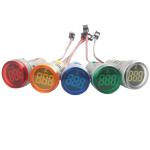 Popular hot sale 0-100A 22mm Mini Indicator Lights/lamp Ammeter with big display