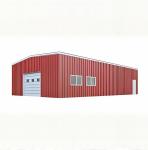 Industrial Prefab Metal Building Construction Q235 Q345 Steel Structure Factory