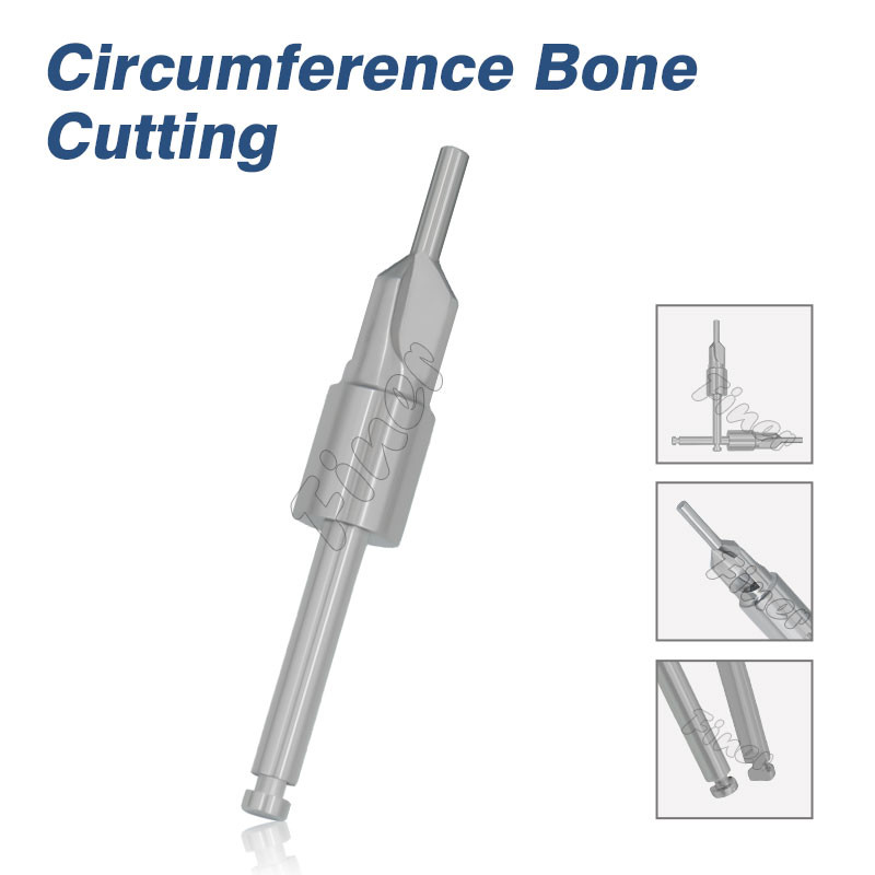 Soft Tissue Cutter Depth Marked Trephine Drill Cutting Dental Implant Surgical Drill