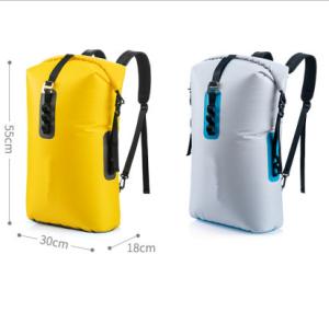 China 30L TPU Waterproof Backpack Dry Bag Hasp Closure For Camping Tent factory