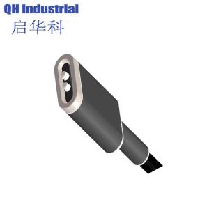 China Wholesale MINI 2 Pin Magnetic Usb Cable Magnetic USB Charging Cable For Children Smart Watch Smart Wearable on sale