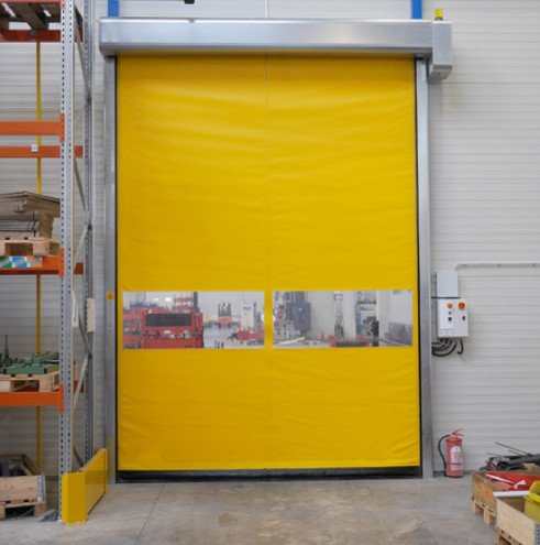 Modern Security Thermal Insulation Rapid Roller Door with Noise Reduction and