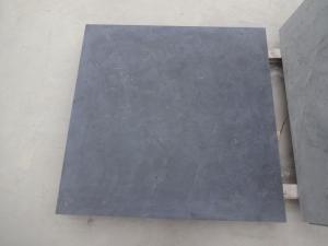 China Custom Finished Natural Stone Slabs Grey Slate Paving Slabs Limestone Grey Material factory