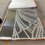 hot sale stainless steel hairline sheets 304 201 grade for wall background panel