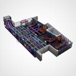 Adults Ninja Course Playground For Sports Park Family Sports Center