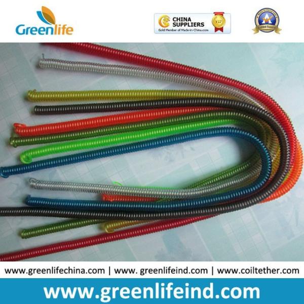 High Quality 2.3MM Wire Coil Long Lanyard Tether Usually Fishing Rod Protec