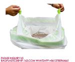 Biodegradable Eco-Friendly Cat Litter Liner Disposable Drawstring Cat Litter