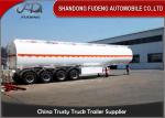 4 Axles Fuel Tanker Semi Trailer 60000 Liters Carbon Steel Tanker Trailer Oil