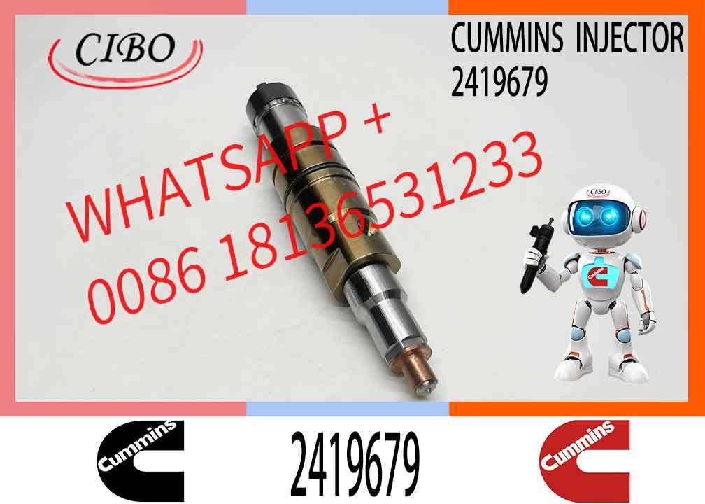 New Diesel Common Rail Fuel Injector 2872405 2419679 1948565 2057401 for ISX SCANIA