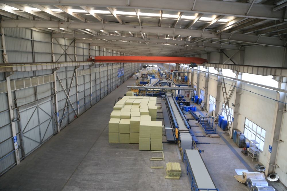 1000 Square Meter Prefabricated Food Factory Steel Structure Warehouse Building
