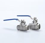 Cf8m 2pc Ball Valve Stainless Steel High Pressure