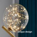 E14 Nordic Crystal Modern Floor Light Villa Home Switch Control