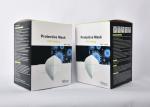 Hypoallergenic Dust Face Mask , Non Woven Face Mask High Filtration Capacity