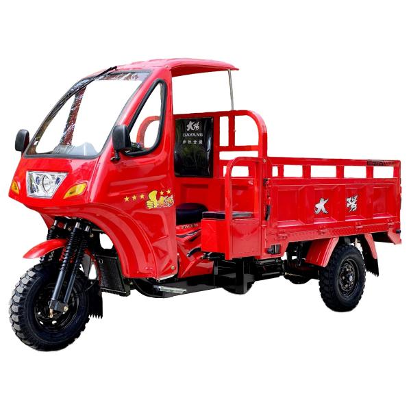 s 250cc DAYANG Q3-3 Semi Closed Cab Cabin Motorized Tricycle Three Wheel