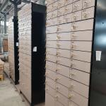 2mm Steel Plate Bank Safe Deposit Box Powder Spray Coat Finish With UL List Lock