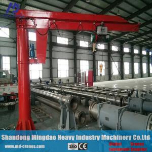 China Efficient Warehouse Arm Jib Crane with Electric Hoist CE ISO Certificates Approved factory