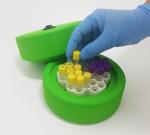 30x1ml / 2ml Cryogenic Vials Freezing Container For Biopharmaceutical Lab