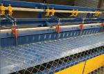 Low Noise Chain Link Fence Weaving Machine High Working Efficiency