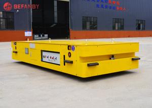 China Q235 Agv Intelligent 15t Trackless Flatbed Trolley factory