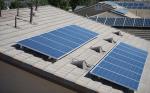 Sloped Solar Panel Roof Mounting Systems Anti - Corrosion 130mph Wind Load