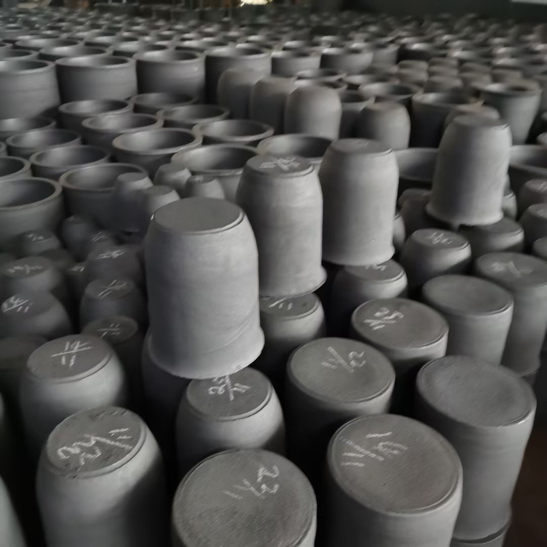 Customized Bottom Diameter High Pure Clay Graphite Crucible for Small Casting Alchemy