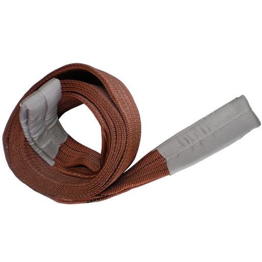 China Three Layers 9000KG Polyester Webbing Sling, 150mmwidth Webbing Sling Eye and Eye factory