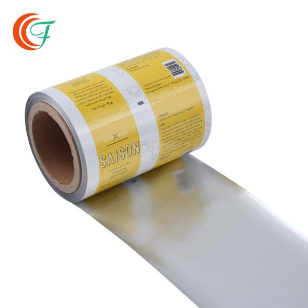 Plastic High Barrier Food Packaging 0.06-0.08mm Mylar Film Roll For Premium Beer