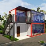 Zontop Modern Luxury Quick Concrete 20ft 40 Ft Prefabricated Storage Prefab