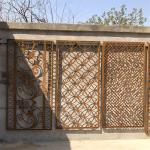 Rustic ISO9001 Metal Decorative Panels 2.9ft Laser Cut Corten Steel