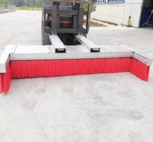 China New Style Outside Forklift Attachment Road Sweeping Brush Larger Wings Truck Forklift Attachment Broom factory