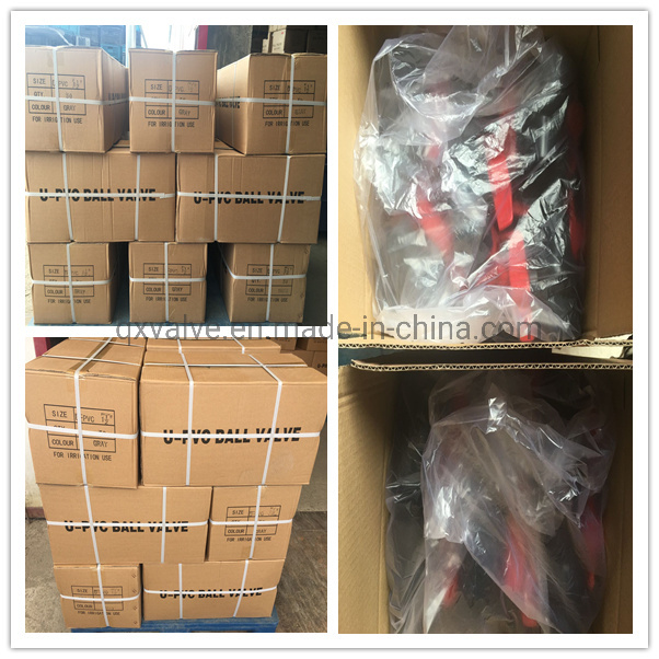 Agricultural Irrigation System 1&quot; Socket Plastic UPVC Water Ball Valve