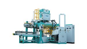 China EWINALL Poly Bag Fully Automatic Flour Packing Machine 5kg To 25kg factory