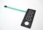 Professional Three Buttons Tactile Membrane Switch / Custom Membrane Keyboard