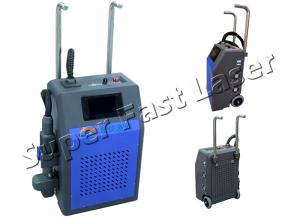 China Portable Rust Laser Removal Tool Laser Metal Rust Oil Cleaning Machine factory