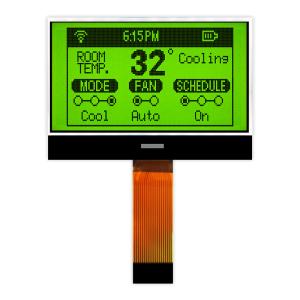 China 128X64 Monochrome COG LCD Module 3.3V MCU8080 ST7567 HTG12864T factory