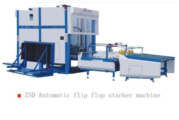 Paper Carton Box Auto Stacker Machine Flip Flop Stacking Machine 1700mm 12000PCS