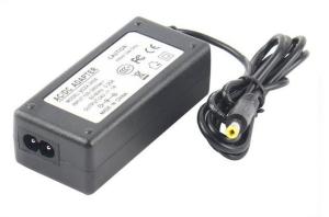 China CCTV Camera Desktop Power Adapter C8 2 Pin With PC Material , 50000hours Long Life factory