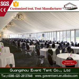 China Popular Aluminium Structure White Catering Wedding Party Tent factory