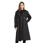 Customized Autumn Gabardina Ladies Overcoat Plus Size Long Sleeve Trench Coat