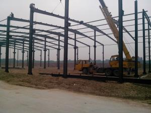 China Prefab Metal Steel Structure Fabricated Warehouse Building factory