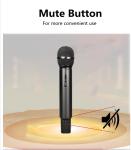 510-937MHz UHF Wireless Microphone For Stage Performance 90M Range