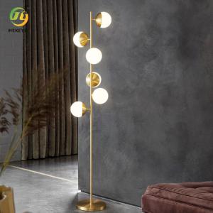 China High Metal Gold Iron Bedside Modern Floor Light Living Room Atmosphere factory